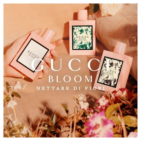 gucci bloom nettare di fiori note|gucci bloom floral.